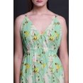 thumbnail image 4 of Bimba Robe Longue Maxi d'Été Imprimée pour Femmes, Col en V, Tenue de Vacances - Grande Taille, 4 of 4