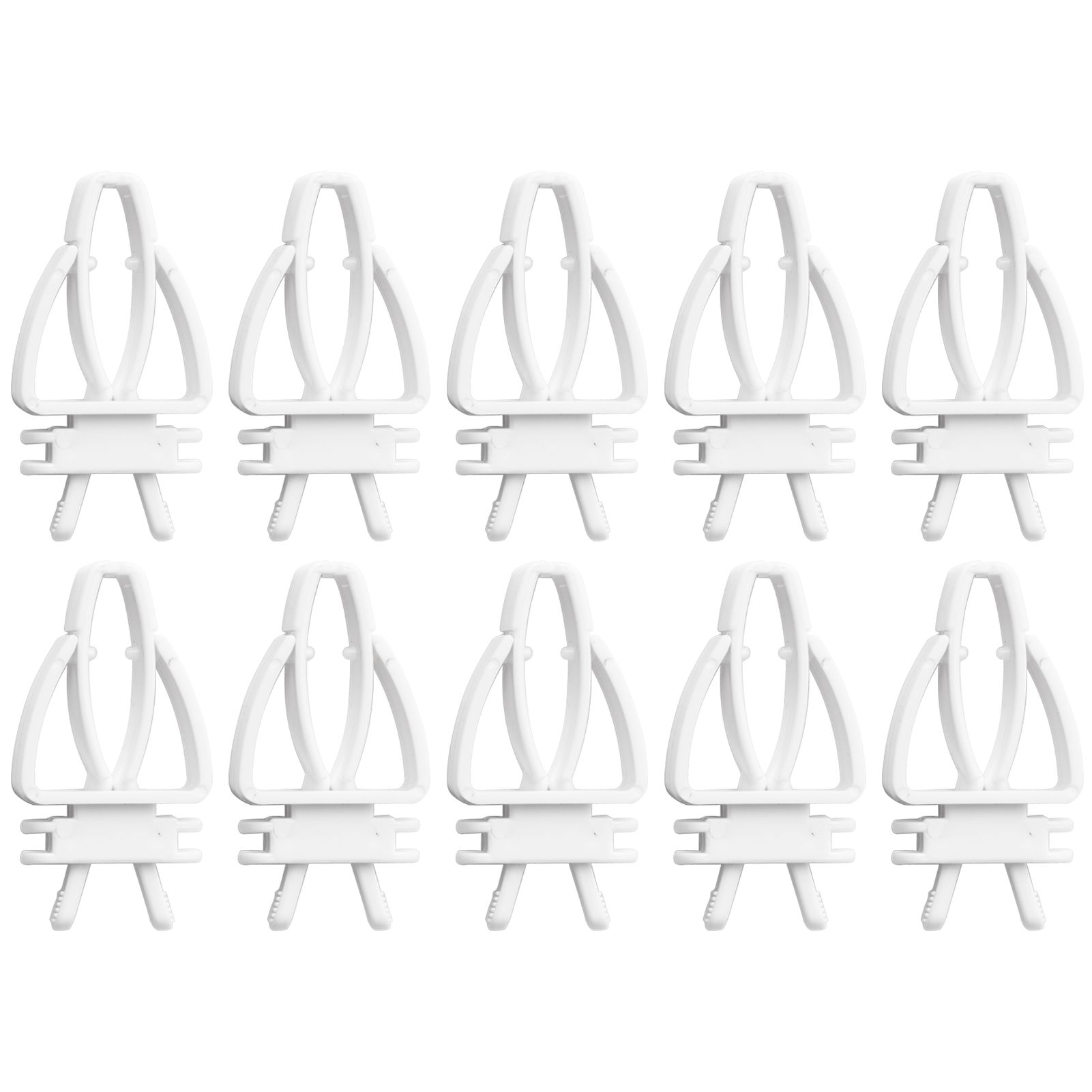 Bird Cage Holder Clip, High-quality Materials Safe And Non- 10PC Cage Holder Clamp  For Bird Cage For
