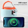thumbnail image 3 of Mistaha Outdoor Solar Camping Light Emergency Lamp Solar Powered LED Lights Tent Campsite Booth Lights, 3 of 8