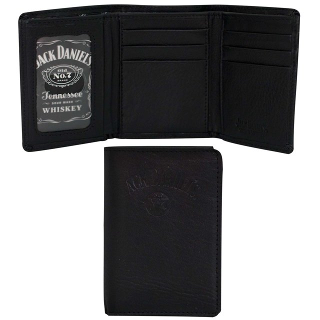 JD Black Trifold Old No 7 Wallet