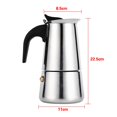 thumbnail image 2 of Ccdes Stainless Steel 450ml Espresso Moka Pot Coffee Maker, 2 of 3