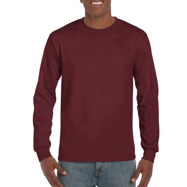 Gildan T-Shirt Classique à Manches Longues en Coton Ultra pour Hommes