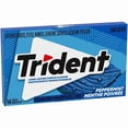 thumbnail image 3 of Trident Gomme Sans Sucre à la Menthe Poivrée, 14 Pcs, 14 Unités, 3 of 4