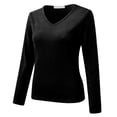 thumbnail image 1 of Kcodviy Femmes Col Rond Molleton Hommes Haut Thermique Paquet Doublé Thermique Ajusté Hauts Thermiques pour Femmes Temps Froid Hauts Manches Longues Thermique Femmes Haut Thermique Chandails Sans Manches Hauts d'Hiver, 1 of 7