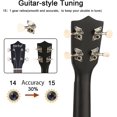 thumbnail image 5 of Everjoys Soprano Ukulele Beginner Pack-21 Inch w/Free Online Lesson Gig Bag Digital Tuner Pick Polishing Cloth All in One Kit, 5 of 5