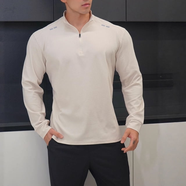 Chemise Décontractée Chemises pour Hommes Manches Longues Chemises à Manches Longues pour Hommes Chemise d'Entraînement pour Hommes Décontractée Chemises pour Hommes Chemise d'Entraînement à Manches Longues pour Hommes (TTG)