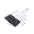 thumbnail image 2 of Letter Envelopes Dustpan And Brush Set Multi Functional Cleaning Tool/Mini Sweeper With Hand Besom Brush Cute Dirt Pan For Kids Toys Dog Camping Table Desk Car Small Messes Swe, 2 of 7