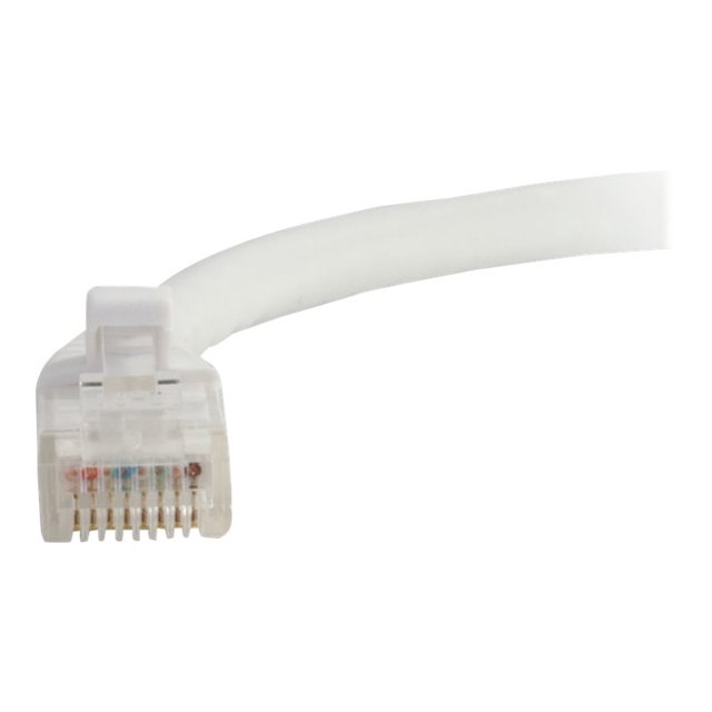 C2G 35ft Cat6a Snagless Unshielded (UTP) Network Patch Ethernet Cable-White - Patch cable - RJ-45 (M) to RJ-45 (M) - 35 ft - UTP - CAT 6a - molded, snagless, stranded - white