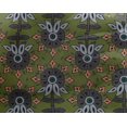 thumbnail image 4 of oneOone Georgette Viscose Fabric Leaves & Floral Block Printed Fabric 1 Yard 42 Inch Wide, 4 of 4