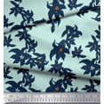 thumbnail image 2 of Soimoi Poly Georgette Fabric Artistic Floral Print Sewing Fabric Yard 42 Inch Wide, 2 of 5