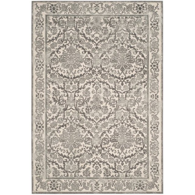 Safavieh Evoke 10' X 14' Power Loomed Rug in Ivory and Gray