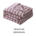 thumbnail image 3 of Tyidzon Throw Blanket Solid Colour Flannel Rabbits Hair Blanket Nap Cover Blanket Heavy Sofa Blanket Velvet Blanket, 3 of 8