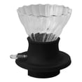 thumbnail image 2 of Pour Over Coffee Dripper, Pour Over Coffee Maker High Borosilicate Glass PCT Resin Button Anti Slip  for Home, 2 of 7