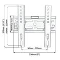 thumbnail image 2 of BestMounts Tilt Wall Mount Flat Screen PLASMA LCD LED 13" to 37", 2 of 2