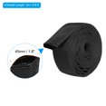 thumbnail image 2 of Unique Bargains 1.8' ID 10FT Nylon Protective Hose Sleeve, Cable Cover Sheath Protection, Black, 2 of 4