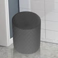 thumbnail image 4 of DOLITY Ottoman Slipcovers Machine Washable Footrest Sofa Cover Ottoman Cover for Living Grey, 4 of 8