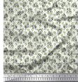 thumbnail image 1 of Soimoi Tissu Georgette Viscose Floral Chemise Imprimée 1 Yard 42 Pouces de Large, 1 of 3