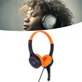 thumbnail image 4 of Wired Kids Headset, Compact Children Headset Breathable Portable Comfortable  For Smartphones For Laptops, 4 of 8