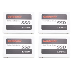 4X Sapin d'or SSD 120GB SSD 2.5 Disque dur Disque disque Disques d'état solide 2.5Inch Interne SSD,4 x 2.5inch Disque disque dur, blanc