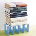thumbnail image 5 of RKSTN Bibliothèque en Plastique Support de Livres Grande Bibliothèque Support de Livres Bibliothèque pour Étudiant Baffle de Rangement de Bureau Bibliothèque de Bureau Bibliothèque, 5 of 5