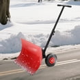 thumbnail image 1 of GloryStar Pelle à Neige Robuste Combine une Lame Inclinée durable de 29 Pouces et des Roues Faciles à Rouler, Créant un Pousseur de Neige Efficace et un Économiseur de Neige pour Déneiger les Allées et les Allées, 1 of 7