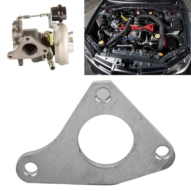 Turbo Inlet Manifold Flange, Stainless Steel Anti Corrosion Simple Installation Turbo Intake Manifold Fitting Antirust for Car
