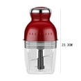 thumbnail image 2 of Boovnll Juice Cup, Multifunctional Juicer Mini Food Processor Juicer Portable Stainless Steel Meat Grinder Multifunctional Food Processors with Meat Grinder, Smart Home, Home, 2 of 2