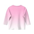 thumbnail image 5 of MKOSPLRT Hauts à Manches 3/4 pour Filles Col Rond T-Shirts Décontractés Tuniques Dégradées Mode T-Shirts Doux pour Sortir Blouses Confortables en Liquidation, 5 of 5