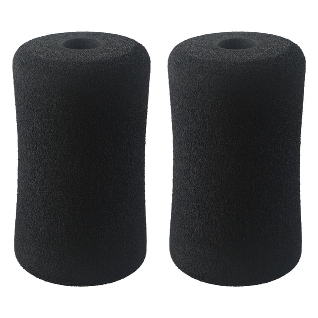 2 Pcs Coussinets en Mousse pour Pieds Rouleaux de Remplacement pour Extension de Jambe pour Banc de Musculation 5.12I