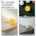 thumbnail image 3 of OULII 10 Pack Beginner Friendly Sponge Baseballs for Kids Indoor and Outdoor .6in, 3 of 8