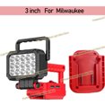 thumbnail image 1 of 3" Power Tool Parts For Mil*wau*kee 18V Battery LED Work Lights Outdoor Lamp Hand Lantern Spotlight USB Charger, 1 of 10