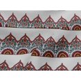 thumbnail image 4 of oneOone Viscose Jersey Fabric Leaves & Floral Block Print Sewing Fabric BTY 60 Inch Wide, 4 of 4