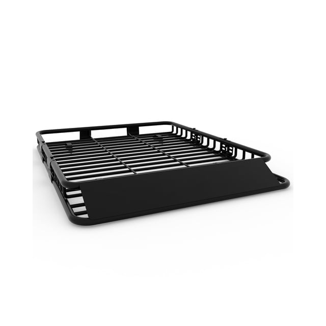 Yiwa Extended Roof Rack Basket, 200 lb Load Capacity Heavy-Duty Rooftop Cargo Carrier for Trucks, SUVs and Cars