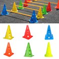 thumbnail image 2 of Bangcool Sport Cone Plastic Multifunctional Football Training Cone Soccer Cone with Holes, 2 of 10