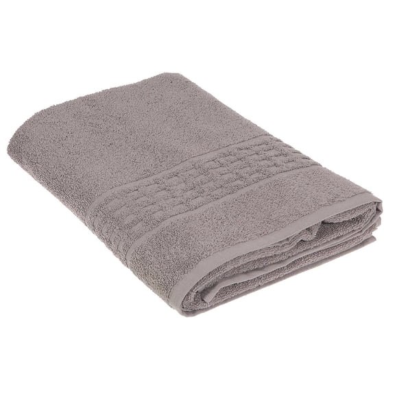 Serviette De Bain De Basketweave (30 X 60) (Gris Clair) - Ensemble De 2