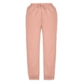 thumbnail image 4 of WENXIAOO Teen Boys Sweatpants Drawstring Sweatpants With Pockets Solid Color Rose Gold Sweatpants Kids Kids Spring Fall Sweatpants Size 13-14 Years, 4 of 7