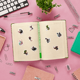 thumbnail image 5 of YEZDIX 35pcs Animal Cartoon Stickers for Laptops Notebooks Suitcases, 5 of 5