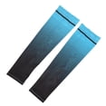 thumbnail image 3 of Football Arm Sleeves, Arm Sleeves Wide Application Free Size Pressure Relief  For Travel Gray,Light Blue, 3 of 8