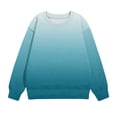 thumbnail image 3 of Yuyuzo Chandails en Molleton pour Filles Col Rond Manches Longues Décontracté Confortable Bloc de Couleur Pull d'Automne, 3 of 4