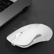 Computer Mouse Wireless, Mute and Slim Ergonomic Wireless Mouse with Large 1000mAh Rechargeable Battery