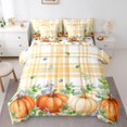 thumbnail image 1 of YST 7 Piece Bed in a Bag Queen Size Comforter Set for Kids Halloween Bedding Set,Vintage Pumpkin Reversible Bed Set,Thanksgiving Comforter with Sheet Set,All Season, 1 of 1