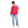 thumbnail image 2 of George Women's Plus V-Neckline Swing Tank, 2 of 6