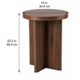 thumbnail image 3 of Better Homes & Gardens Lillian Fluted End Table, 3 of 6