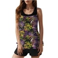 thumbnail image 1 of SBYOJLPB Womens 2 Piece Tankini Swimsuits Modest Coverage Bathing Suits Tank Top with Board Shorts, 1 of 5