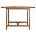thumbnail image 2 of vidaXL Garden Dining Table 110x110x75 cm Solid Wood Teak, 2 of 5