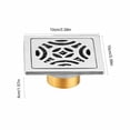thumbnail image 3 of TIMIFIS Ice Making Molds Stainless Steel Floor Sewer Blocking Thickened Drainage Self Sealing Purpose Floor Kitchen Gadgets, 3 of 6