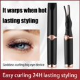 thumbnail image 3 of Electric Heated Eyelash Curler Makeup Female Tool Long Recharge Lasting USB T8Y9, 3 of 8