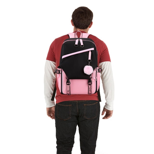 Wzzjkit Shoulder Bag, High-value Computer Backpack USB Charging Interface Middle School Student Schoolbag Large-capacity Backpack, Backpack
