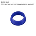 thumbnail image 4 of ZLight Seat Post Rubber Cycling Silicone Waterproof Mountain Bike Seatpost Protective Accessory 1 PC Blue L 1Set, 4 of 6