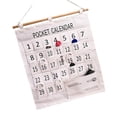thumbnail image 3 of Pocket Chart Organizer, Pocket Chart Calendar Numbered Portable Beautiful Morning Check  for Classroom for Coins Large 31 Pockets,Small 32 Pockets,Small 40 Pockets,Small 48, 3 of 8